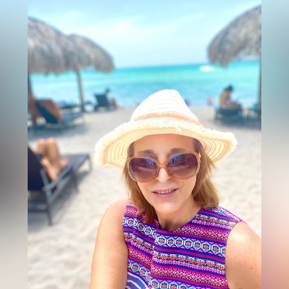 Festive & Adorable Boho Versatile Embroidered & Stripe Jersey THML Anthropologie - Picture 5 of 14